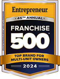 Franchise 500 Top Brand for Multi-Unit Owners 2024